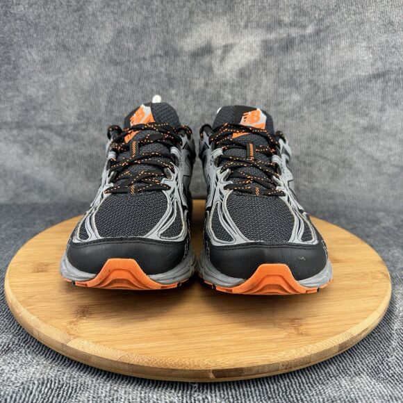 New Balance Mens 510 V3 Size 8.5 4E Shoes Black Orange Running Training Sneaker - Picture 2 of 9